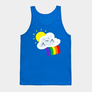 The Don't Give a Heck Rainbow Tank Top